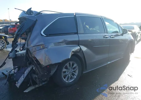 2021 Toyota Sienna Xle from USA, damaged, VIN 5TDYSKFCXMS018938